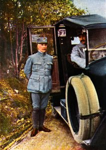 General Philippe Petain, september 1916 (autokrom)